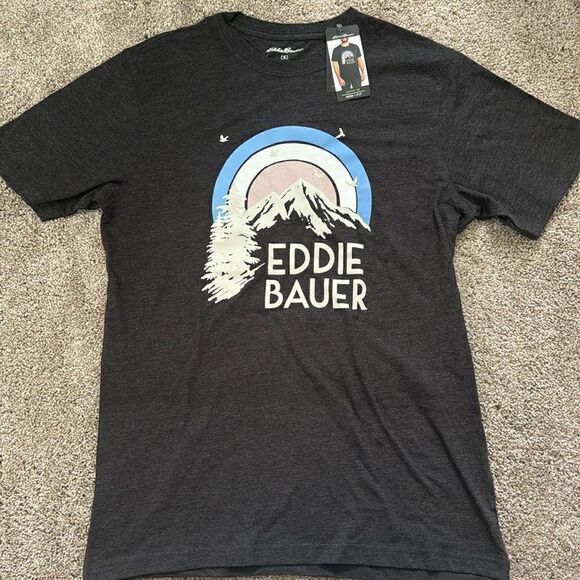 Eddie Bauer Other - NWT EDDIE BAUER GRAPHIC TEE CAVIAR OMBRÉ SKYLINE ALL SIZES